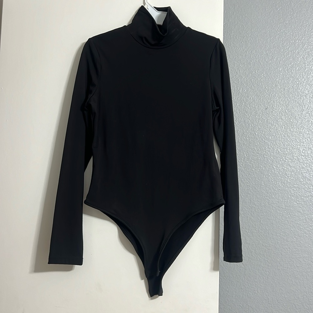 Turtle neck long sleeve body suit